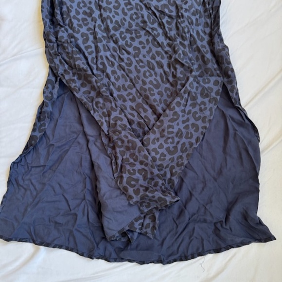 Marine Layer Ryan Slip Skirt in Cheetah - Picture 5 of 8